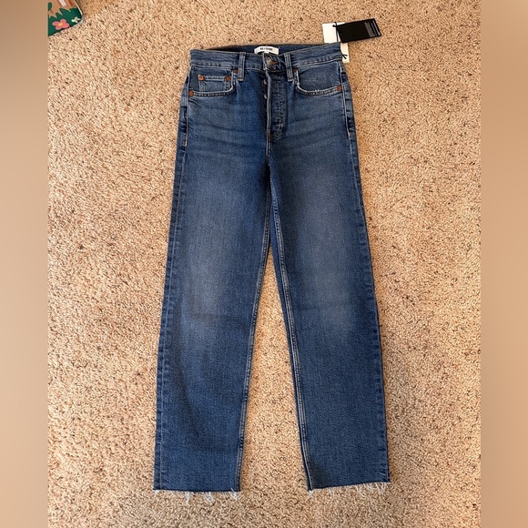NWT Re/Done 70s Stove Pipe Jeans - Picture 6 of 11